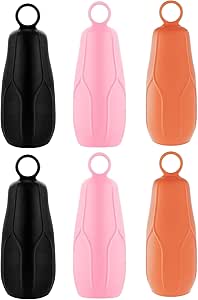 Elastische Hüllen für Auslaufsicherung,6PCS Reise Silikon Flaschenhüllen, Outdoor Reisen Elastische Hülle für Shampoo Duschgel Flaschen Schutzhülle,für Auslaufsicherung,Reisezubehör